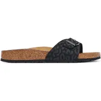 Birkenstock Madrid SYN Black leo black (960) Schmal 39