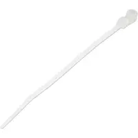 StarTech.com 10cm(4") Cable Ties with Mounting Hole, 2mm(1/16") wide, 24mm(7/8") Bundle Dia.