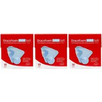 Dräco Dracofoam Infekt haft Schaumst.Wundauf.5x5 cm x3 3x10 St Verband