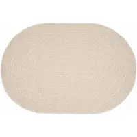 vidaXL Teppich ZIZUR Creme 230 x 160 cm Polypropylen