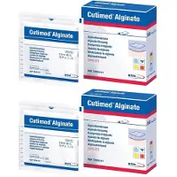 Cutimed Alginate Alginatkompressen 5x5 cm x2 2x10 St Kompressen