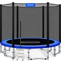 Casaria DeubaTrampolin Komplett-Set Ø 427cm
