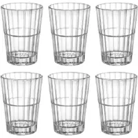 Bormioli Rocco Schnapsglas Oxford Bar gehärtet stapelbar, 6er-Pack