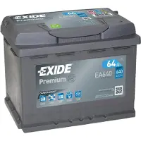 Exide Premium EA 640 Pb Starterbatterie 12V 64 AH/C20 - 640A(EN)