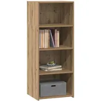 vidaXL Highboard Artisan-Eiche 50 x 41 x 124 cm Holzwerkstoff