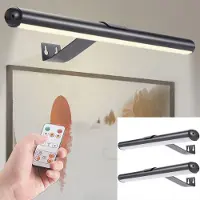 Ideoon 2er-Set Elegante Wand- und Bildleuchte mit Fernbedienung & Touch Schalter, USB- & Akkubetrieb, dimmbar: Eine flexible LED-Lampe für Kunst & Ambiente