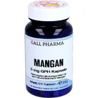 Hecht Pharma GmbH Geschäftsbereich Handelsware Mangan 5 mg GPH Kapseln 120 St
