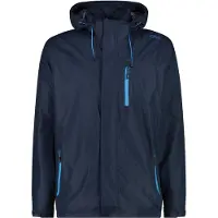 CMP MAN Jacket Zip Hood With Ventilation black blue (N950) 48