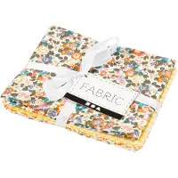 Creativ Company 441830, Baumwolle, Gelb, Muster, 4 Stück(e), , 100 g