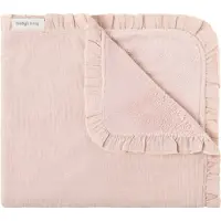 Babys Only Gitterbettdecke Teddyfutter Calm alt rosa