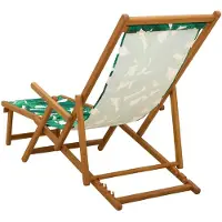vidaXL Klappbare Sonnenliege 2 pcs 3 Position Massives Eukalyptus Holz