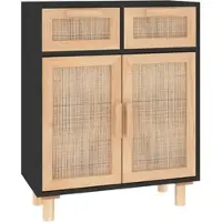 Helloshop26 - Buffet Sideboard Kommode Kleiderschrank Aufbewahrungsmöbel Organizer für Küche Wohnzimmer Lounge 60 x 30 x 75 cm 02_0035971