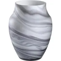 Leonardo Vase Poesia 23 cm, Grau-Marmor