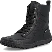 Rieker Winterboots , Damen, Gr. 41, Warmfutter, schwarz, Lederimitat, Schuhe Winterboots, Schnürboots, Outdoorschuh mit wasserabweisender TEX Membran