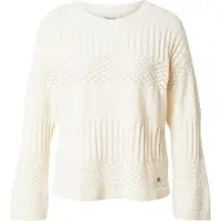 Pepe Jeans für Damen. PL7000159 Pullover Alaya in Gebrochenem Weiß (M), Lässig, Baumwolle