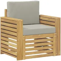vidaXL Outdoor-Sofagarnitur Polyester Weiß