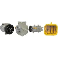 Casco CAC70024AS SD7V16C Klimaanlage Klimakompressor R134a für FIAT Scudo (270, 272) Scudo Kastenwagen (270, 272) Ulysse (179) passend für PEUGEOT