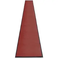 Miltex Schmutzfangmatte Eazycare Style, eckig, antistatisch, UV-beständig, waschbar, High-Twist-Nylon & Niltrilgummi, 850 x 3000 mm, braunrot