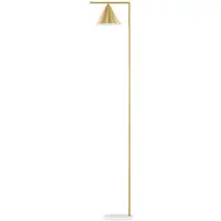 Nova Luce SWAY Stehlampe E27 Gold 25x35x175cm 9501236