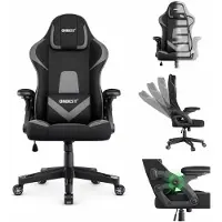 ONBEST Gamingstuhl Grau