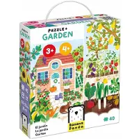 Sonstige Verlage Banana Panda Puzzle + Garden 3+,4+