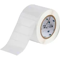 Brady THT-18-423-3, Polyester, Weiss, 76,2 x 25,4mm, permanent, 1-bahnig(3000 E.) (030134)