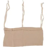 Gistuch Babybett-Aufbewahrungstasche zum Aufhängen, 2 Taschen, verstellbarer Riemen, Säuglingsbett für Spielzeug, Khaki