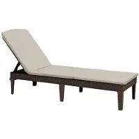 Keter Liege Jaipur braun mit Kissen