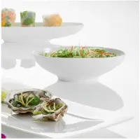 Villeroy & Boch Schale "Beilagen-/Dessertschalen Modern Grace 250 ml 6er Set weiß", weiß, L:19cm, Schüsseln, Schale