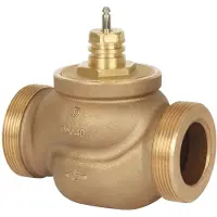 Danfoss VRB2-15, 2 vejs, rødgods. PN 16 med udvendigt gevind, til motortyper AMV(E) 435.