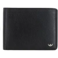 Golden Head Leder Geldbörse Dublin Billfold Coin Wallet Black schwarz