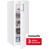Hanseatic Gefrierschrank "HGS14355DW" 142,6 cm hoch 54,4 cm breit inkl. 3 Jahre Herstellergarantie
