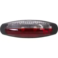 Aspöck Flexipoint II Begrenzungsleuchte universal links und rechts schwarzes Gehäuse 12 V Glühlampe für Anhänger Lieferfahrzeuge und Wohnmobile