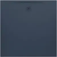 Laufen Duschwanne PRO quadrat. Abl seitl 1200x1200x33mm anthr