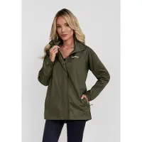 MINOTI Regenjacken Kapuze Khaki Gr. 40 für Mädchen