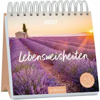 Ars Edition Postkartenkalender Lebensweisheiten 2027