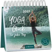 Ars Edition Postkartenkalender Yogaglück für jeden Tag 2027