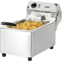 Casselin Professionelle elektrische Fritteuse, 10 Liter –