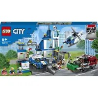 LEGO City Polizeistation, Bausatz, 6 Jahr(e), Kunststoff, 668 Stück(e), 1,4 kg