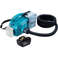 Makita DVC 350 Z Akku Staubsauger 18 V + 1x Akku 9,0 Ah - ohne Ladegerät