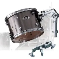 Pearl EXX 10 x 7-Add-On-Tom-Pack mit TH70S und ADP-20 Smokey Chrome