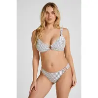 Hunkemoller Bikinihose Stripes Weiß