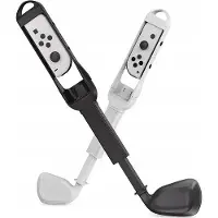 MARIGAMES 2x Kij Do Golfa Golf Joy-con Nintendo Switch Oled / Dss-143 / Czarno-biały