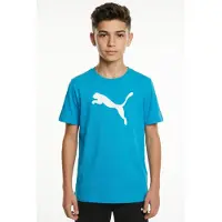 Puma Teamrise T-Shirt Kinder - Hellblau