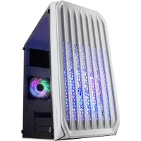 Mars Gaming MCS2W, Mini Tower, PC, Weiß, micro ATX, Mini-ITX, Gaming, 14,5 cm