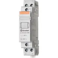 Finder Installationsrelais 1TE mech REG 1S 1Ö 12V/AC 20A 10,2-13,2V