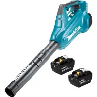 Makita DUB 362 Z Akku Laubbläser Gebläse 18 V ( 2x 18 V ) + 2x Akku 9,0 Ah - ohne Ladegerät