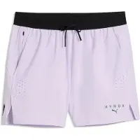 Puma x HYROX PWRMODE 5" Shorts Lila Grün, Größe XL