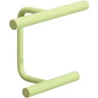 Hubsch Flip Wandgarderobe hellgrün Breite 20 cm - HÜBSCH , Flip, Grün, für Flurbereich, Metall, Modern