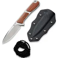 CIVIVI Mini Elementum Fixed Blade, Guibourtia, Satin